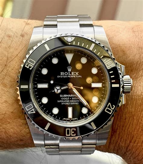 rolex submariner with no date